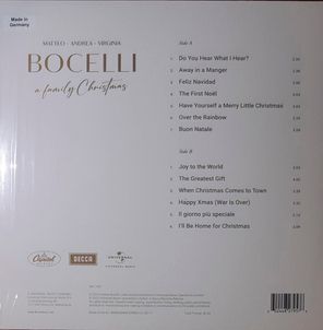 Andrea Bocelli, Matteo Bocelli, Virginia Bocelli / Matteo, Andre, Virginia Bocelli A Family Christmas (LP)