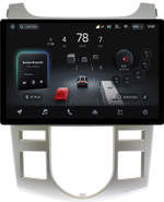 Магнитола для KIA Cerato 2 2008-2013 (климат, рамка серебро) - Teyes CC4-PRO монитор 13" 2K QLED на Android 13, Snapdragon 778G, 8+128, AI, CarPlay, DSP, 4G SIM-слот