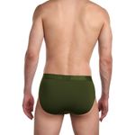 Мужские трусы брифы хаки TUOSITE TS7825-2