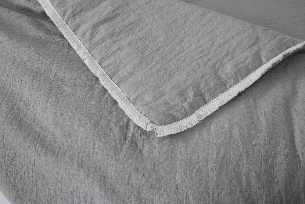 Покрывало 230x250 и 2 наволочки 50х70 Sofi De MarkO Наоми сиреневое