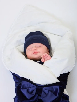 Конверт на выписку с костюмом летний