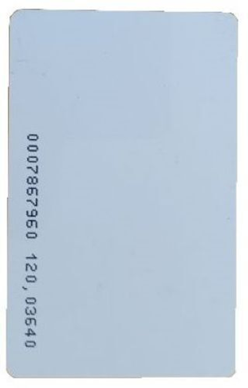 EM1-Slim Бесконтактная карта EM-Marine тонкая, с номером