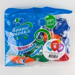 Шар (12"/30 см) С Днем Рождения! (милые котята), Ассорти, пастель, 5 ст 25 шт.