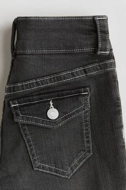 H&M Джинсы Bootcut Leg Low, черный