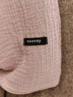 Шарф палантин из муслина пудровый