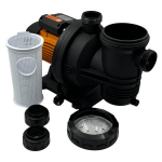 Насос для бассейна Glong 3-фазный 400В 17,9 м³/ч FCP-1100S2T с префильтром