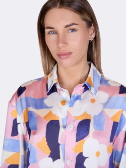 Рубашка "Цветы" OLA OLA