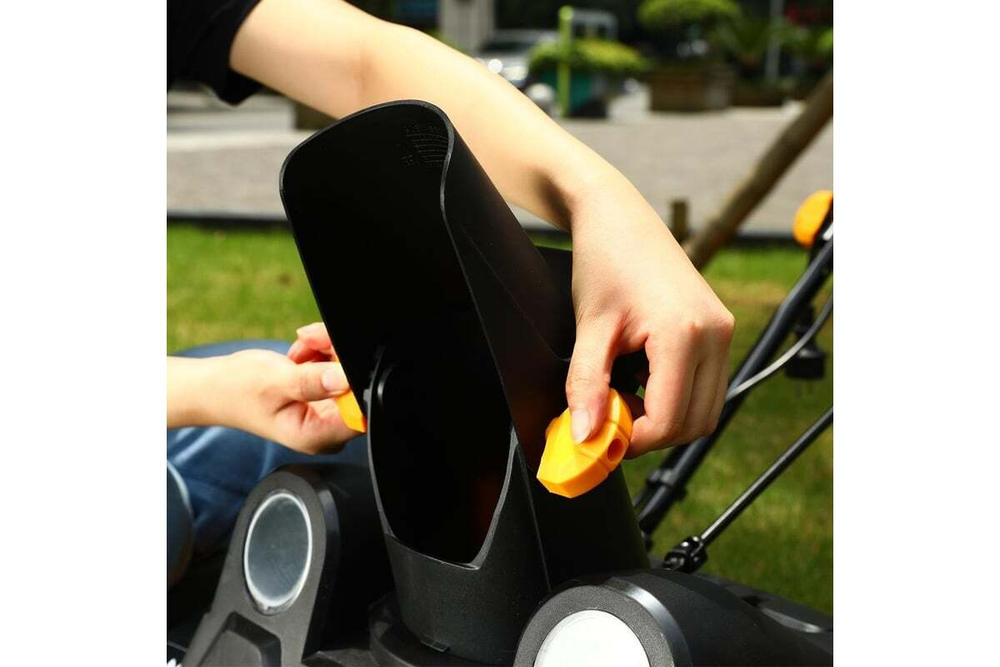 Снегоуборщик электрический DEKO ST2500R, 46см, 2500 Вт, 2 фары