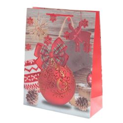 GAEM Пакет подарочный (бумага 210г/м2, блок микс 12шт), L31 W12 H40 см, 4в.