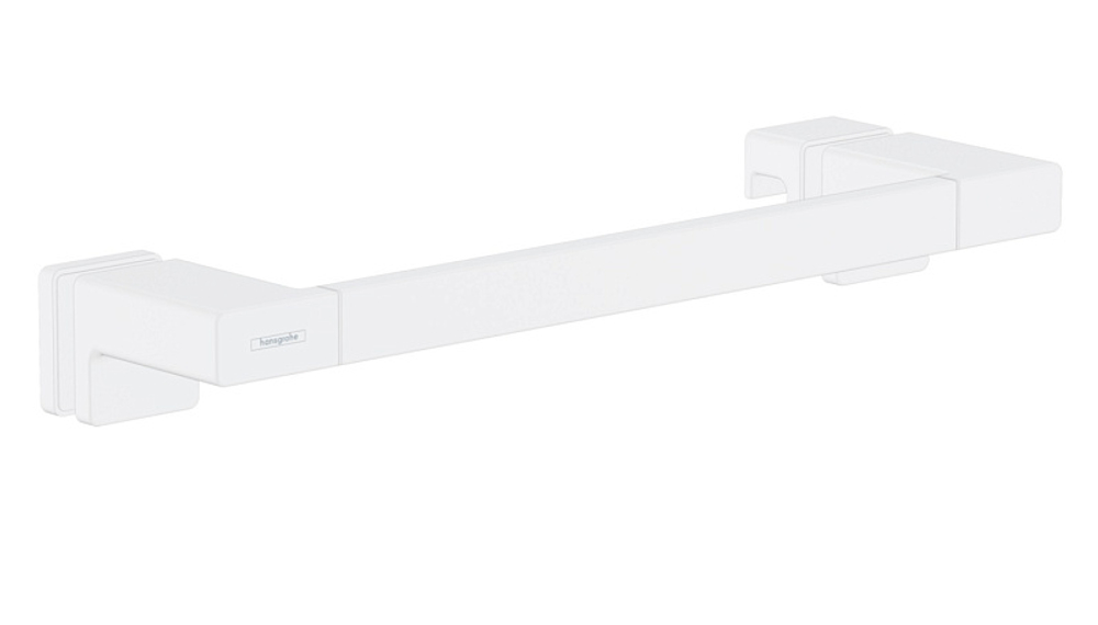 Ручка для двери в душевую Hansgrohe AddStoris 398 мм, матовый белый (41759700)