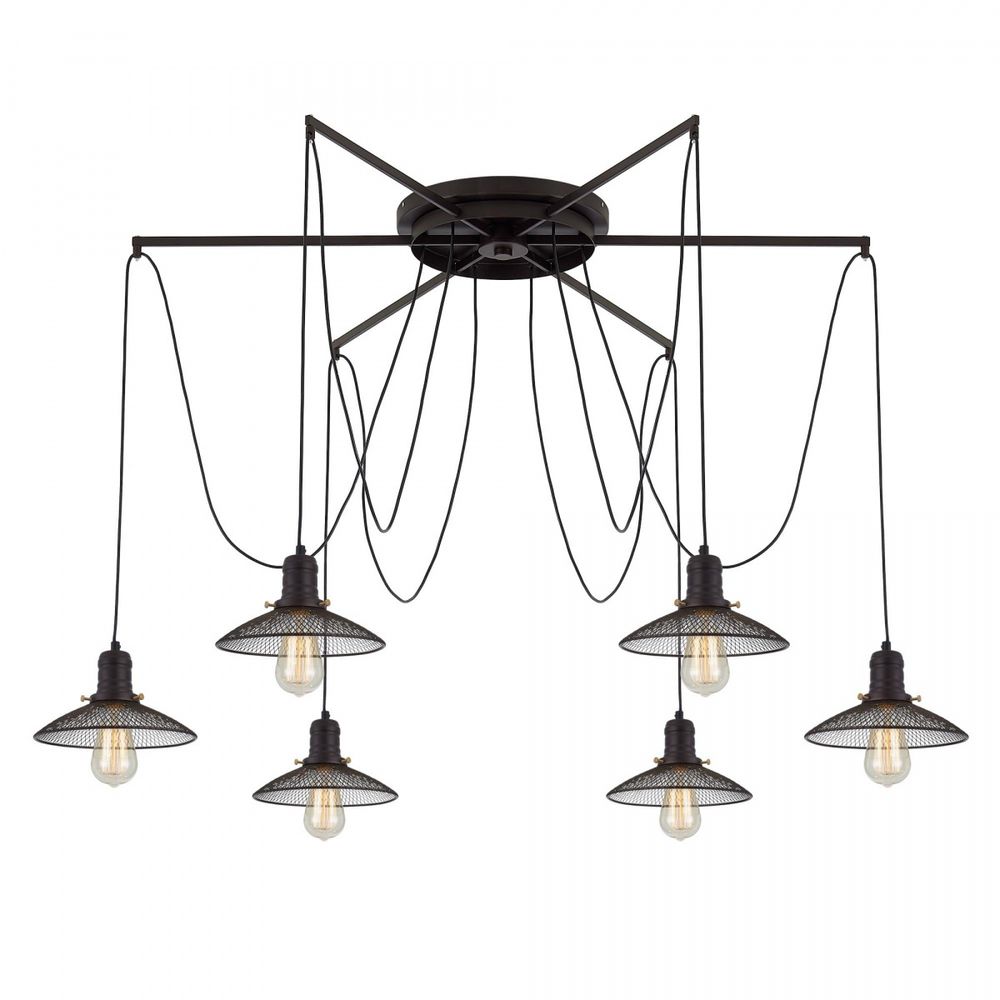 Citilux Эдисон CL451262 Люстра паук Венге