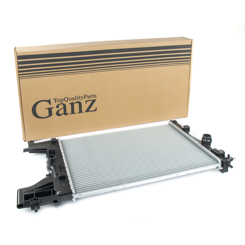 Радиатор основной CHEVROLET Cruze/OPEL Astra J mot.1,8/1,4T /МКПП GANZ GIF07095