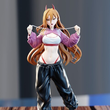 Пауэр Повер Человек-бензопила Фигурка