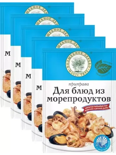 Приправа для блюд из морепродуктов 30г х 5 шт