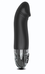 Черный вибратор с электростимуляцией Real Deal Neal - 16,5 см. (Цвет: черный)