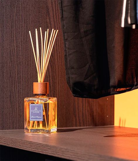 Plasir D`Agrumes, ароматический диффузор с палочками, Euthalia Fragrances