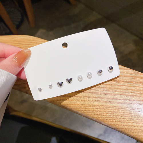 Серьги "Silver Beads"