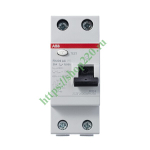 УЗО ABB FH202 AC-25/0,03 2-х полюсное тип AC 25A 30mA 2 модуля (ВДТ) 2CSF202004R1250