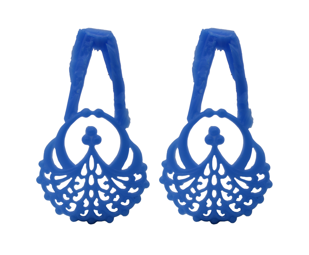 Восковка серьги (без вставок, 2 детали)