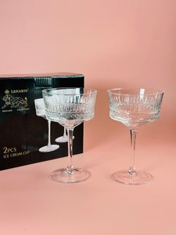 Lenardi 200-135 Набор из 2 креманок 300мл в под.уп.(х24)Стекло