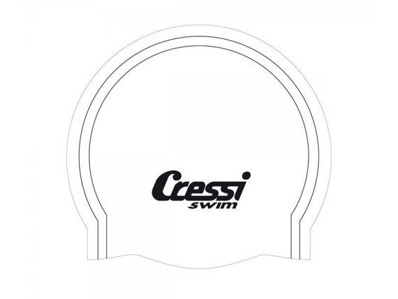 Шапочка Cressi 38GR силиконовая белая