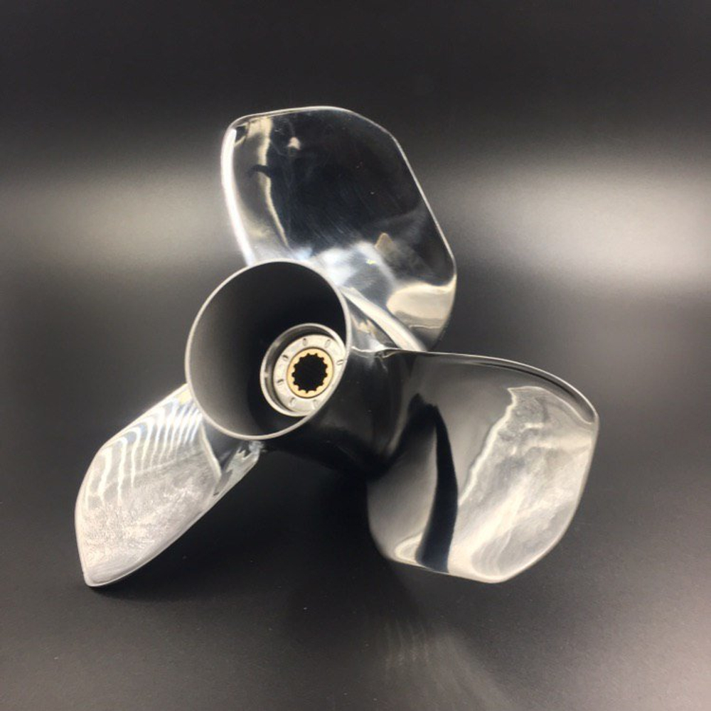 Гребной винт Yamaha 40-55, F30-60 (3x11-3/8x14) (Сталь) (Polastorm)