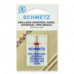 Иглы стандартные двойные 130/705H ZWI № 90/3.0 (1 шт.)