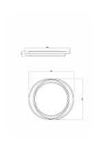 Потолочный светодиодный светильник Freya Lisoa FR10031CL-L98B