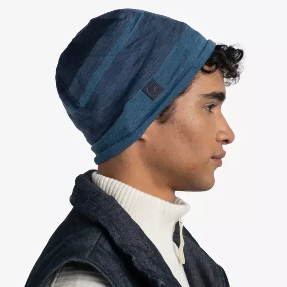 Шапка Buff Merino Move Hat Denim (US:one size)