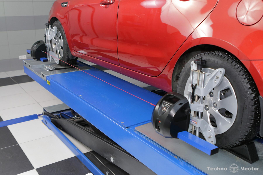 Кордовый стенд сход-развал ТехноВектор 4 T 4214N