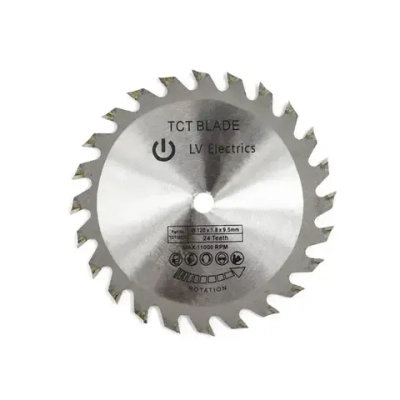 Диск пильный XCAN по дереву с твердосплавными напайками 120х9,5 мм 24Т