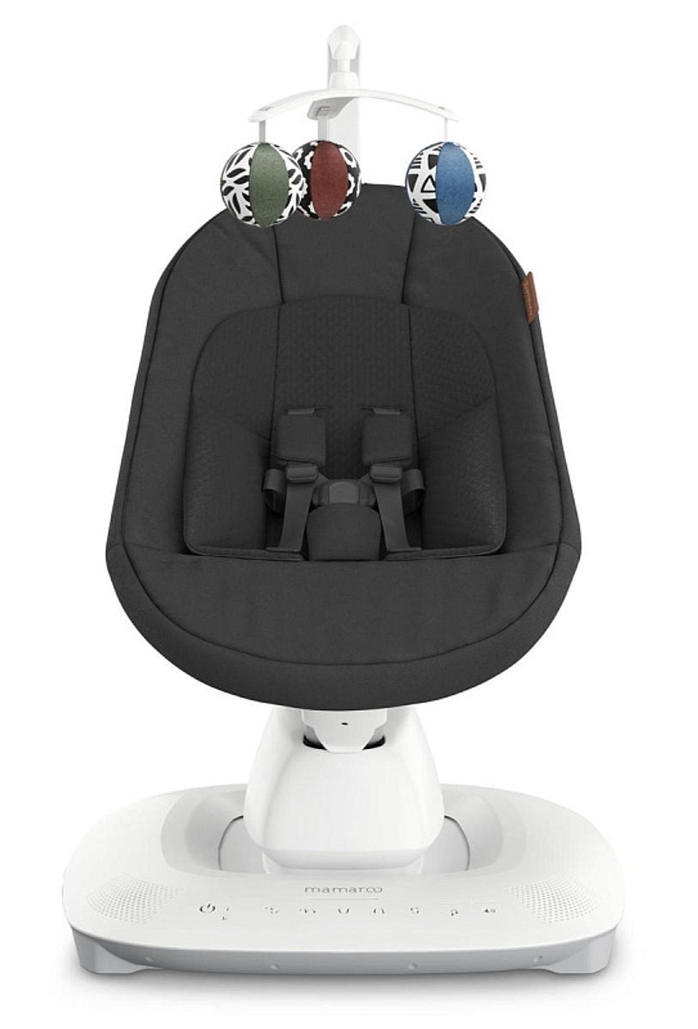 Детское кресло-качалка Uppababy Mamaroo Jake - Charcoal Melange