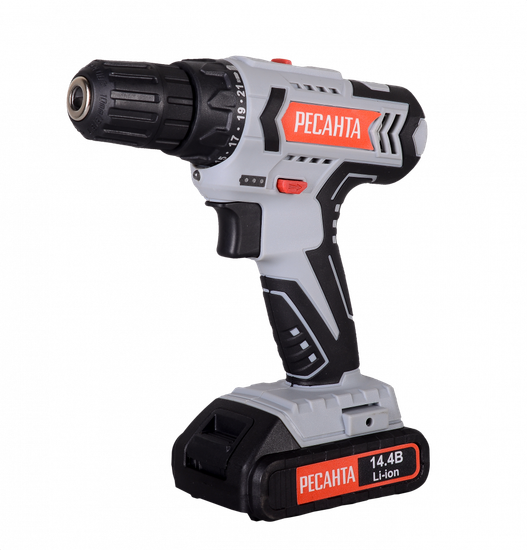 Аккумуляторный дрель-шуруповерт "РЕСАНТА" ДА-14-2Л
