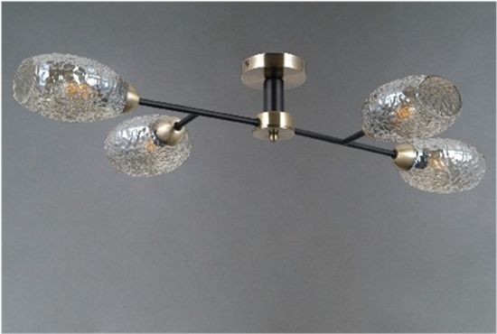 40285MDP/4 MBK+AB (1) Люстра (NW)