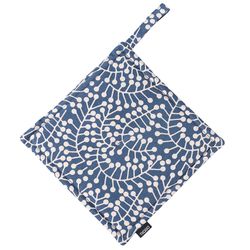 Прихватка темно-синего цвета с принтом Спелая Смородина из коллекции Scandinavian touch, 22х22 см