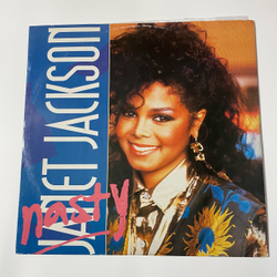 Винтажная виниловая пластинка LP Janet Jackson Nasty (Англия 1986)