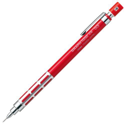 Pentel Graph 1000CS 0,3 мм (красный) - купить механический карандаш с доставкой по Москве, СПб и РФ