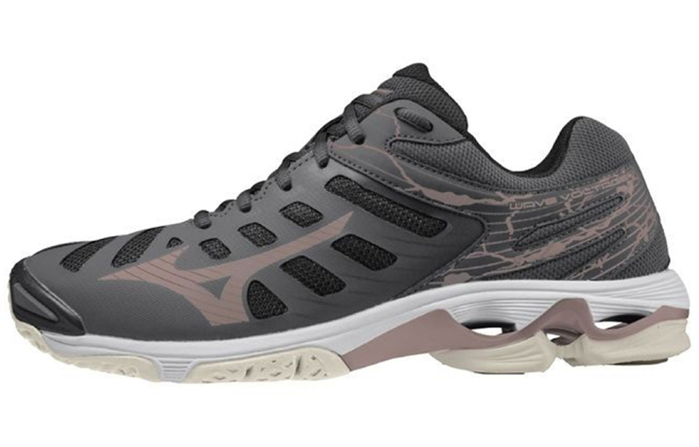 Mizuno Wave Voltage "Grey Pink" Women"s