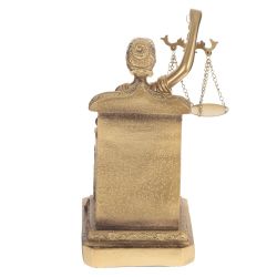 GAEM Фигурка декоративная "Фемида", L12 W13 H24 см