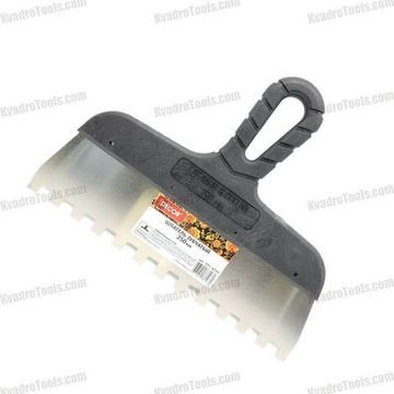 Гребенка с пластиковой ручкой 250 мм, зуб 8x8мм