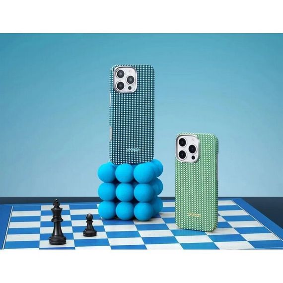 Чехол Pitaka Ultra-Slim Case для iPhone 16 Pro Max 6.9&quot; Синий (Ocean Blue) KI1602POCE