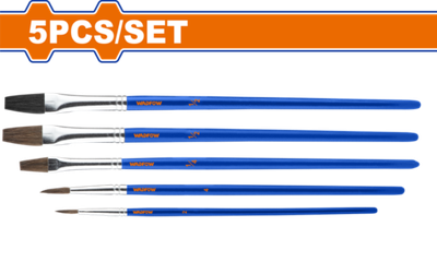 Набор художественных кистей 5 шт (24/240) WADFOW WXA1K05