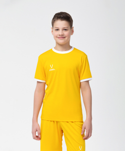 Футболка футбольная CAMP Origin, желтый/белый, детский