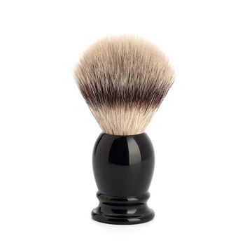 Помазок MUEHLE CLASSIC, фибра высшей категории Silvertip, черная смола, размер M (31 K 256)