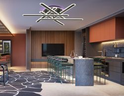 Ambrella Потолочный светодиодный светильник с подсветкой RGB с пультом Original FA8908