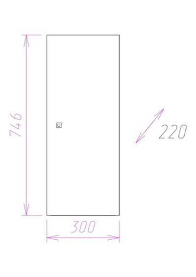 Шкаф Onika КРЕДО 30