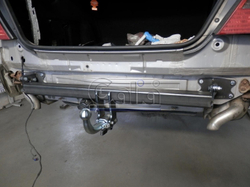 Оцинкованный фаркоп на Mercedes E-Class w211 седан 2002-2009 (без электрики), Galia M104C