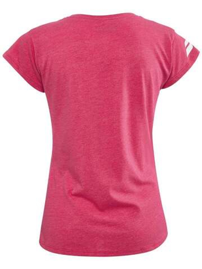 Футболка для девочки теннисная Babolat Exercise Tee Girl - red rose heather