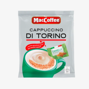 Кофе MacCoffee Di Torino Cappuccino Cannella с корицей, 25,5 г