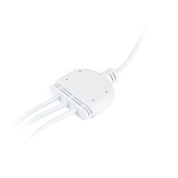 Разветвитель сетевой для линейных светильников ЭРА 3х IEC C5 3pin+timer на 3 точки с таймером 4, 8, 12H 2м | Аксессуары для фито светильников
